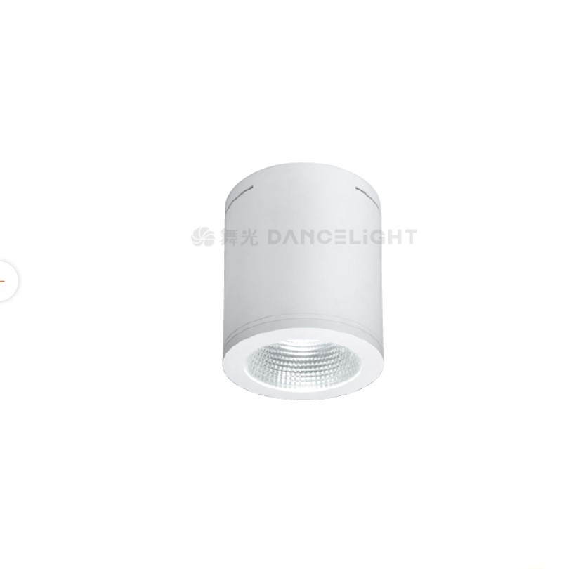 舞光~45W/30W/24W黑鑽石吸頂筒燈時尚白/貴族黑