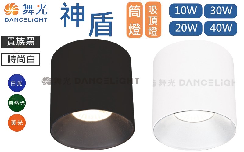 舞光 LED 10W /20W/30W40W神盾筒燈 LED-CEA40D 6500K/4000K/3000K 全電壓