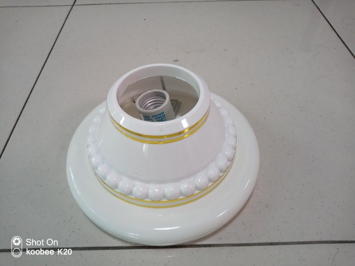 白玉單燈吸頂燈