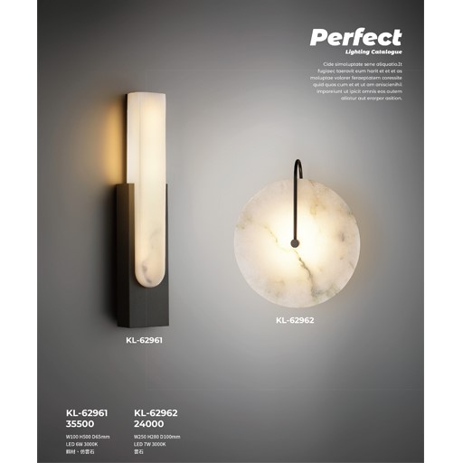 PERFECT完美燈飾KL-62961造型壁燈尺寸 材質 規格請参閱圖示  