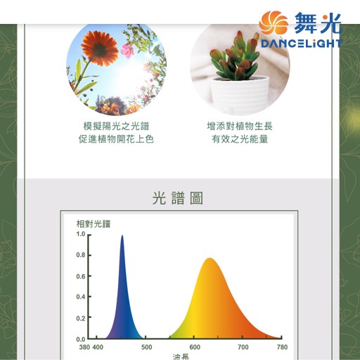 舞光T8 LED 2尺 /4尺紅藍光譜植物燈管 