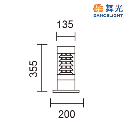 舞光~ E27 替換型草坪燈 OD-3038A 戶外燈具 草皮燈 鋁合金 高90cm/60CM/30CM