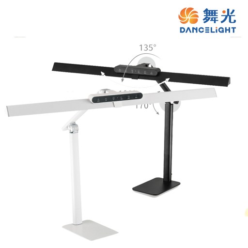 舞光~Eye Health 全光譜護眼檯燈(時尚白/貴族黑)