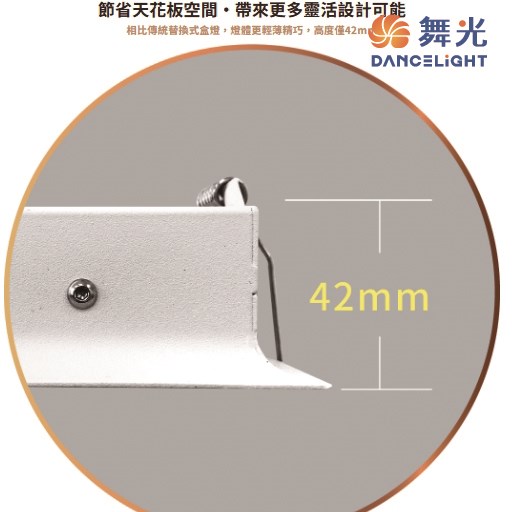舞光~單燈/雙燈/三燈方型崁燈(5700K/3000K/4000K) 