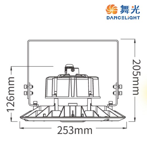 舞光~飛艦100W/150W/200W天井燈