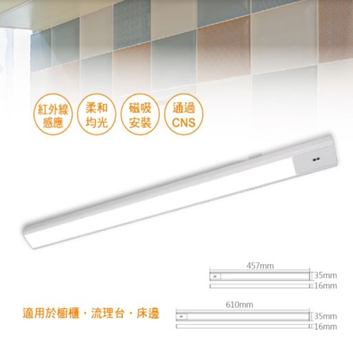 舞光10W/12W感應層板燈