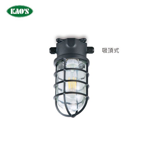 KAO'S高士戶外防水復古工業風燈具