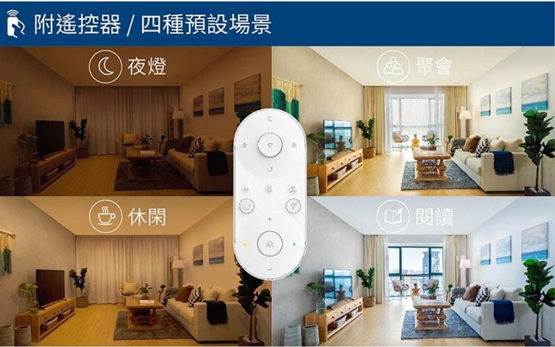PHILIPS飛利浦 新上市LED Pyxis 靜欣 40W/80W 全電壓 舒適光 可調光 可調色 星鑽 吸頂燈