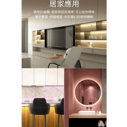 PHILIPS飛利浦 Wi-Fi WiZ 智慧照明RGB 2M 全彩燈帶 (PW01N) 