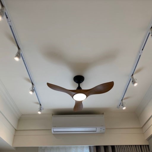 楓光42吋玉兔系列DC直流省電吊扇（附LED燈）