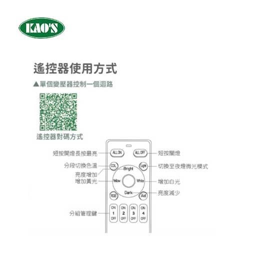 KAO'S高士KS3-0628CA  6W可調角度超薄磁吸聚光線型燈 