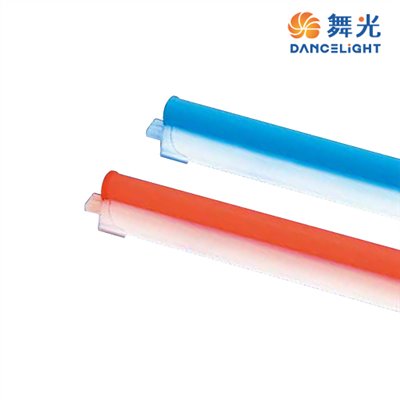 舞光 一體成型不斷光T5 LED彩色支架燈 2尺 9W 4尺18W LED間接照明串接燈 紅光/藍光 情境