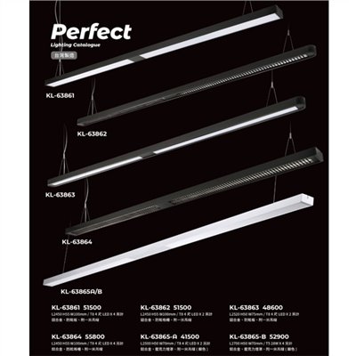 PERFECT完美燈飾KL-63861造型吊燈尺寸 材質 規格請参閱圖示