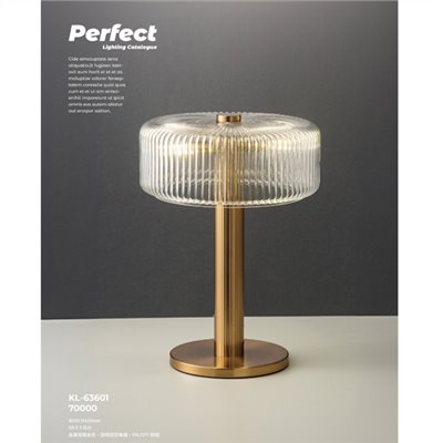 PERFECT完美燈飾KL-63601造型檯燈尺寸 材質 規格請参閱圖示  
