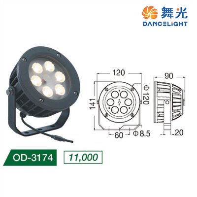 舞光 LED 9W 照樹燈 OD-3174 戶外防水聚光燈 吸地式聚光照樹燈 矮樹叢投射 美國CREE晶片