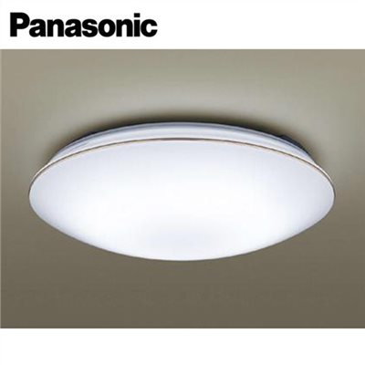 Panasonic國際牌LED調光調色遙控燈（白色燈罩+金色線框）32.5W LGC31116A09金彩3-5坪 日本製 - 台灣公司貨 110V 