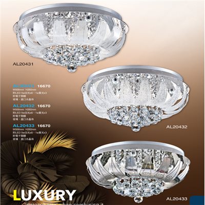 亞伯特AL20431 AL20432 AL20433水晶吸頂燈 （放大美圖請至首頁“最新消息”搜尋）