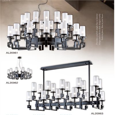亞伯特AL20961 AL20962 AL20963復古工藝造型吊燈（放大美圖請至首頁“最新消息”搜尋）