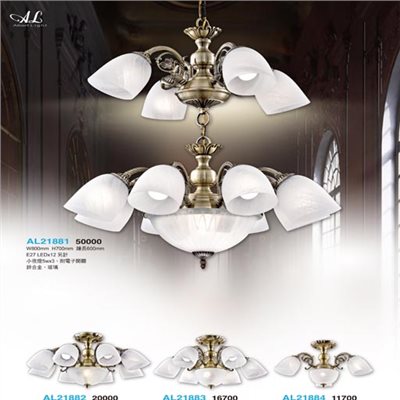 亞伯特AL21881 AL21882 AL21883 AL21884鐵藝吸頂燈（放大美圖請至首頁“最新消息”搜尋） 