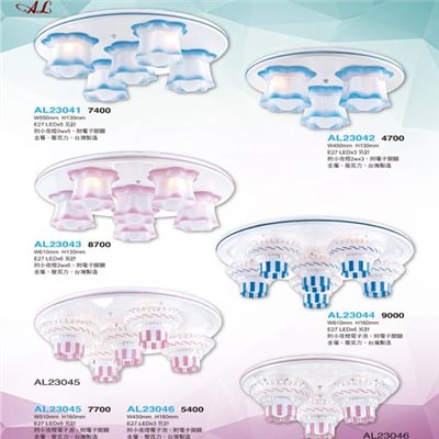 亞伯特AL23041 AL23042 AL23043 AL23044 AL23045 AL23046  鐵藝吸頂燈（放大美圖請至首頁“最新消息”搜尋 ）    