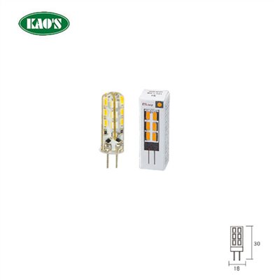 KAO'S高士AC/DC 12V G4節能LED燈泡（可替代傳統G4燈泡）