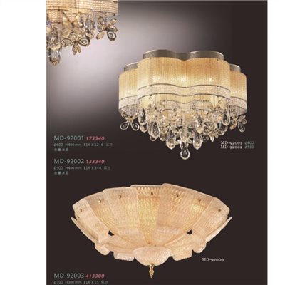 美麗生活MD92001造型水晶吸頂燈（放大美圖請至首頁“最新消息”搜尋 ）        
