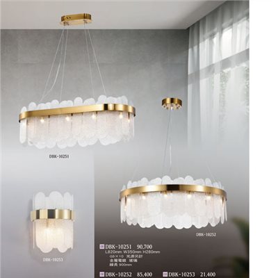 燈飾百科DBK10251造型玻璃吊燈/壁燈（放大美圖請至首頁“最新消息”搜尋 ）  