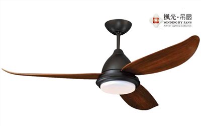 楓光52吋玉兔系列DC直流省電吊扇（附LED燈）