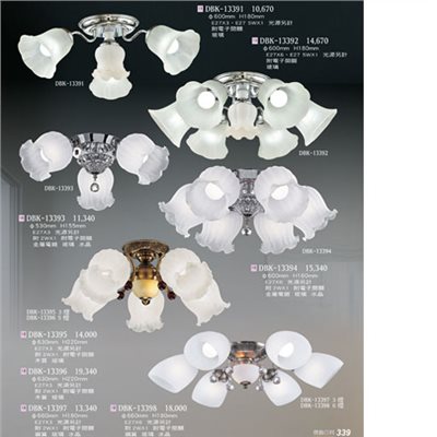 燈飾百科DBK13391 造型吸頂燈（放大美圖請至首頁“最新消息”搜尋 ）    