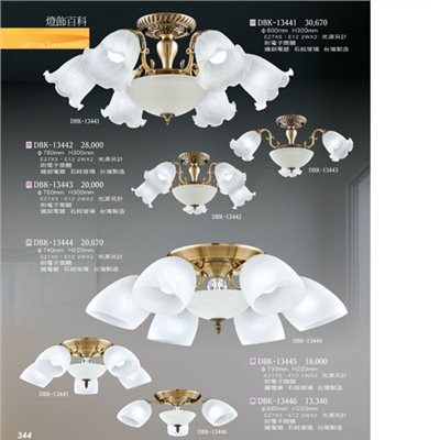 燈飾百科DBK13441 造型吸頂燈（放大美圖請至首頁“最新消息”搜尋 ）    
