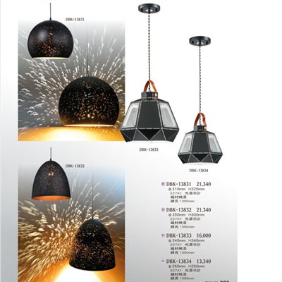 燈飾百科DBK13831 造型吊燈（放大美圖請至首頁“最新消息”搜尋 ） 