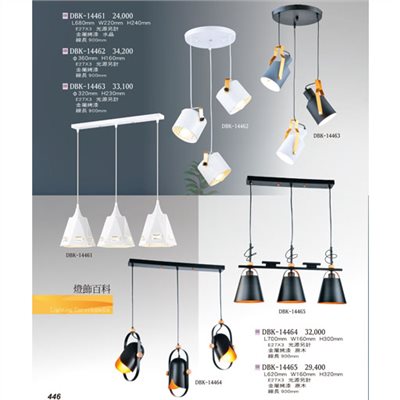 燈飾百科DBK14461 造型吊燈（放大美圖請至首頁“最新消息”搜尋 ）   