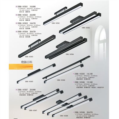 燈飾百科DBK16581 T8造型燈具（放大美圖請至首頁“最新消息”搜尋 ）  