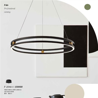Falo精品燈飾F-2046-1時尚現代吊燈（放大美圖請至首頁“最新消息”搜尋 ） (編號F-2046-1)
