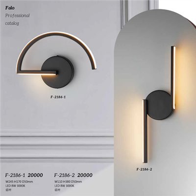Falo精品燈飾F-2186-1 F-2186-2時尚現代造型壁燈